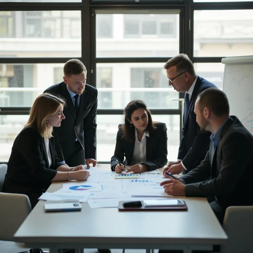 Reunión estratégica con clientes